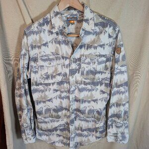 Eddie Bauer Sport Shop Mountain Camo Flannel - Men S
